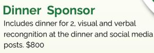 Dinner Sponsor at the Manitoba Southeast Commerce Group Golf Tournament